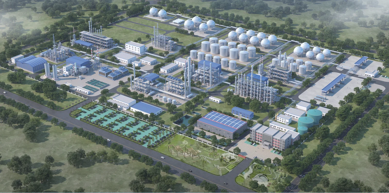 400,000 t/a C4 Deep Processing Project